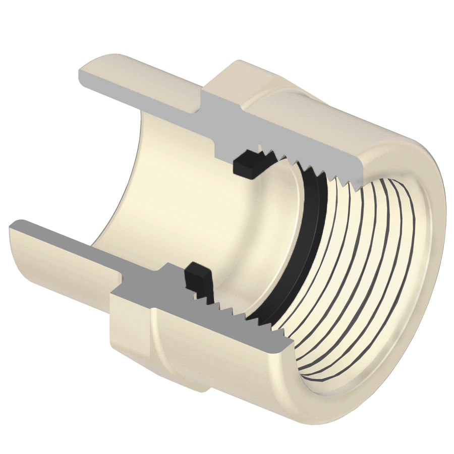 1/2" CPVC Gold Female Adapter