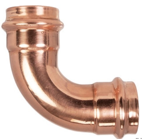 1-1/2" Copper Press 90 Elbow Press X Press