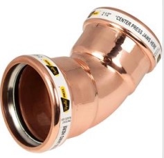1" Copper Street 45 Elbow FTG X Press