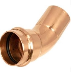 1-1/2" Copper Press Street 45 Elbow FTG X Press