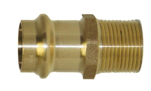 1-1/2" Copper Press Male Adapter Press X Male