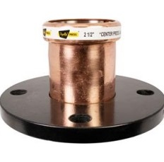 4" Copper Press 150 Companion Flange Press X Flange