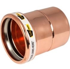 2-1/2" Copper Press Tube Cap