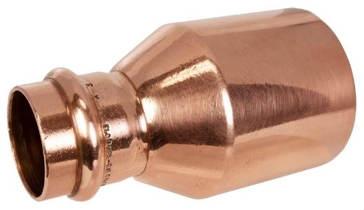 1" X 3/4" Copper Press Street Reducer FTG X Press