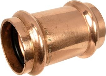 1-1/4" Copper Press Repair Coupling No Stop Press X Press