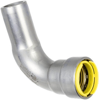 2" Carbon Steel Street 90 Elbow 407-2G Gas Press X FTG