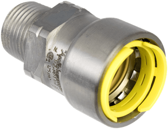 1-1/4" Carbon Steel Adapter 404G Gas Press X Male