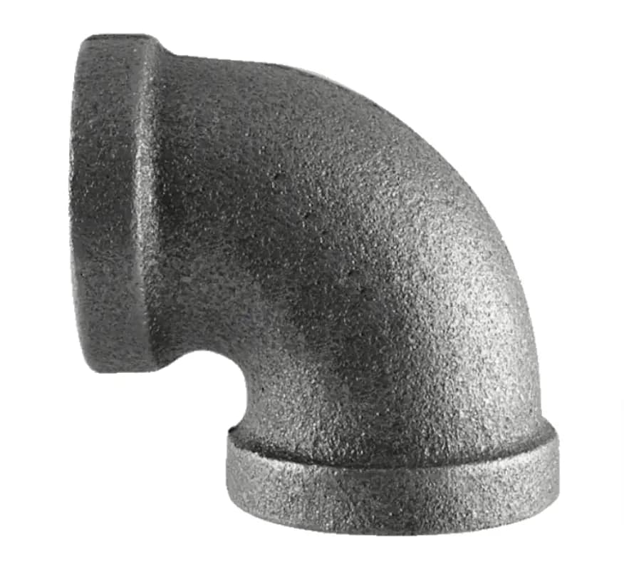 Black Malleable 90 Elbow