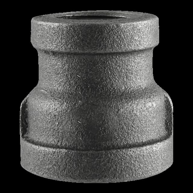 Black Malleable Reducing Coupling