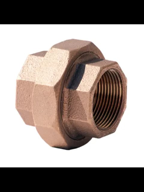 BF B-UN09 2-1/2" BRASS UNION