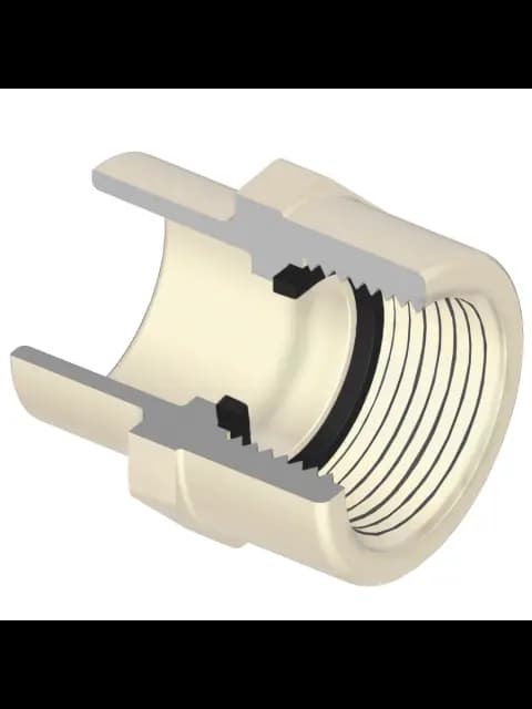 SPEARS CF-0750-S 3/4" CPVC GOLD FEMALE ADAPTER ALL PLASTIC 4135-007OR