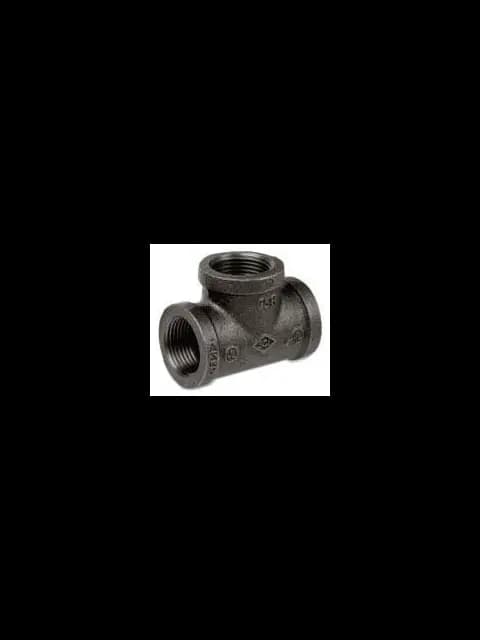 1-1/2" X 1-1/2" X 2" Ductile Iron,Screwed Reducing Tee