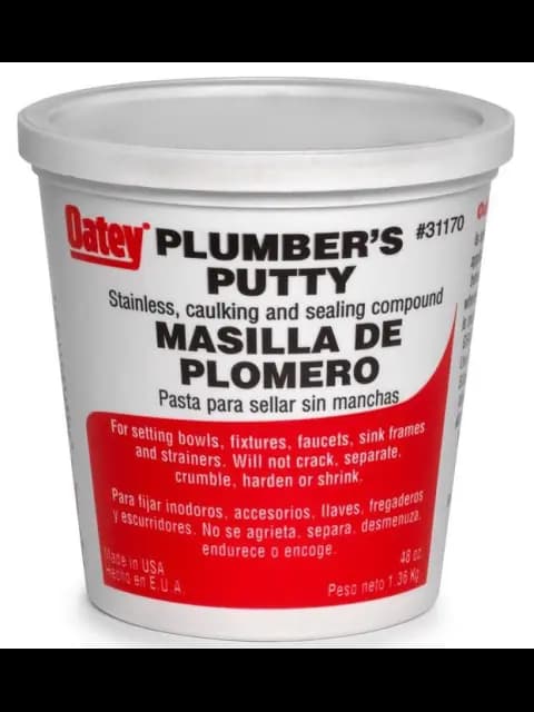 3 LB CONTAINER CAPACITY; FEATURES,FLEXIBLE, NON CRACKING, NON,SHRINKING; APPLICATION PLUMBING;,MIL SPECIFICATION TT-P-1536A,STANDARDS; 31170 MODEL