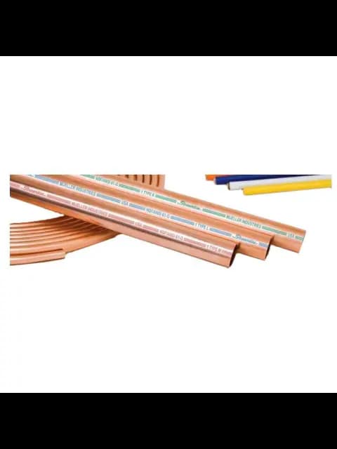 LH60010 6 COPPER PIPE TYPE L HARD 20 FT