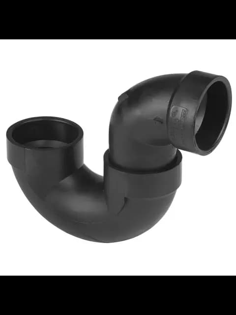 2" ABS Glue P-Trap W/Solvent Weld,Joint