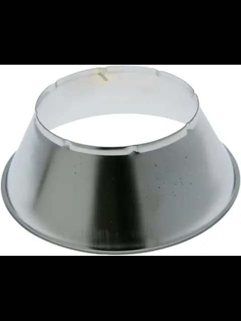 401 1/2" Chrome Standard,Escutcheon Canopy "Skirt"