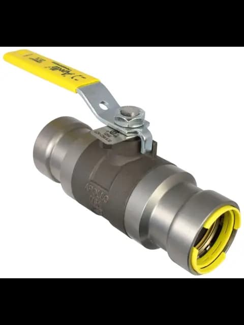 APOLLO 89FVH4324 1/2" CARBON STEEL BALL VALVE,89FVH GAS PRESS X PRESS
