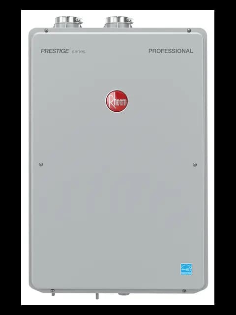 RHEEM RTGH-90DVLN-2 INDOOR TANKLESS WATER HEATER 180K BTU 9.0 GPM CONDENSATING