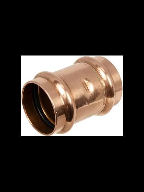 1-1/2" Copper Press Coupling,W/Stop Press X Press