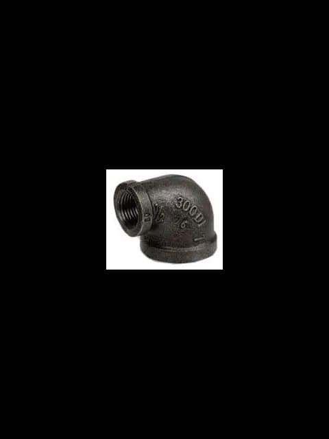 1-1/4" X 3/4" Ductile Iron 90,Screwed Elbow