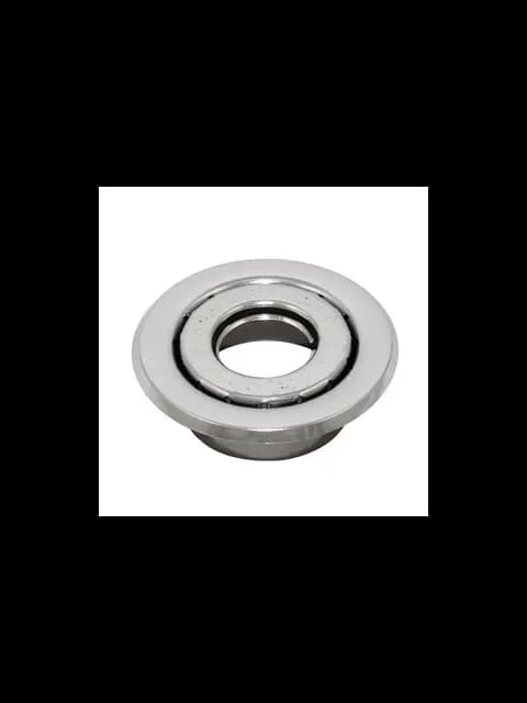 401 Chrome Escutcheon Short Cup,1/2"