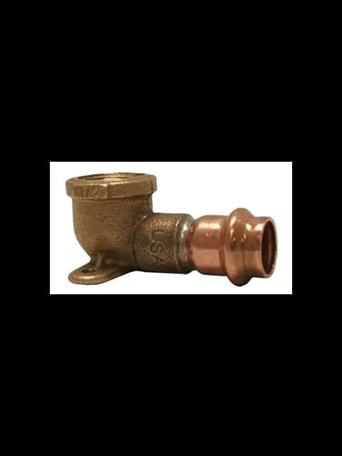 APOLLO 10075367 1/2'' X 3/8'' COPPER 90 ELBOW 8707-3-5-R PRESS X FEMALE