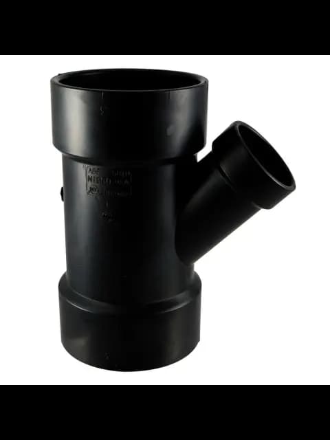 3" X 3" X 1 1/2" ABS Street Wye