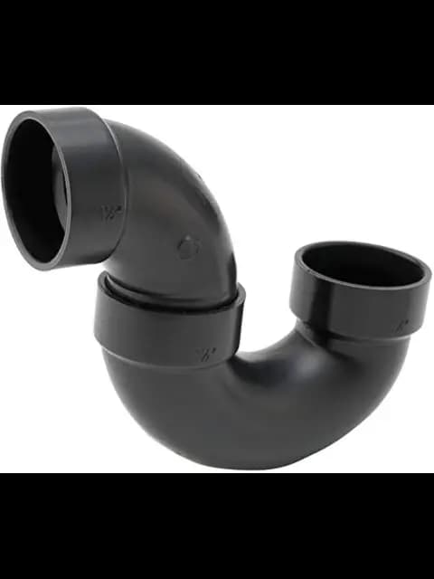 1 1/2 ABS P-Trap W/ Solvent