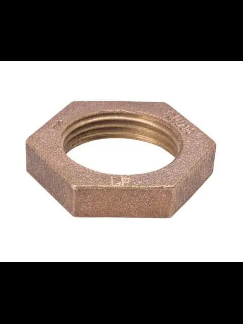 BF B-LN10 3" BRASS LOCKNUT