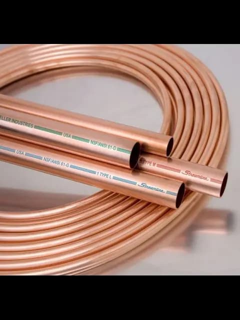 MH24020 2 1/2 COPPER PIPE TYPE M HARD 20 FT