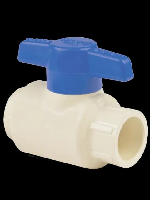 SPEARS CBV-1500-S 1-1/2" CPVC GOLD BALL VALVE BLUE 1922R-015