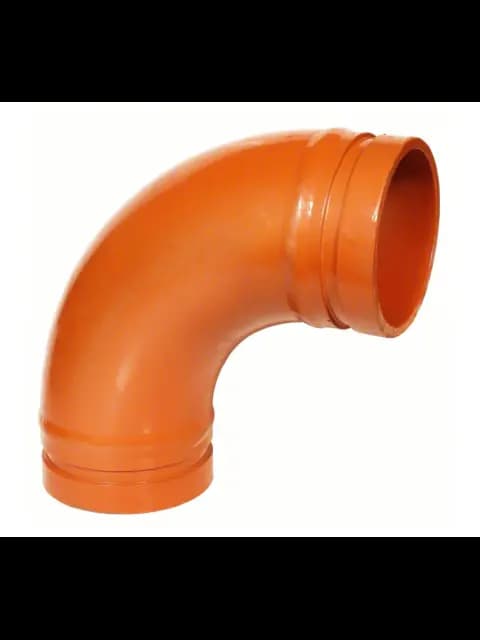 2-1/2" Long Grooved 90 Elbow
