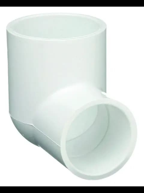 REDUCER; 90 DEG BEND ANGLE; 3/4,INCH X 1/2 INCH; 3/4 INCH IPS,SOLVENT WELD SOCKET X 1/2 INCH IPS,SOLVENT WELD SOCKET END CONNECTION;,40 S SCHEDULE; PVC MATERIAL; ASTM,D1784 MATERIAL SPECIFICATION; 140,DEG F TEMPERATURE RATING; 406 MODEL