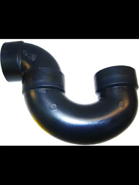 3" ABS Glue P-Trap W/Solvent Weld,Joint
