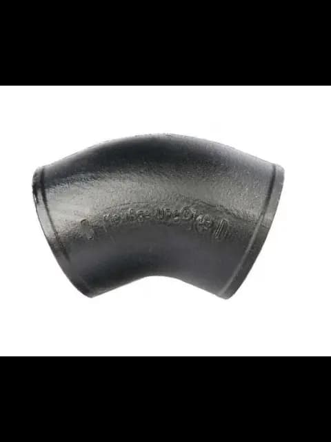 2" No Hub Cast Iron 1/16 Bend,22-1/2 Import