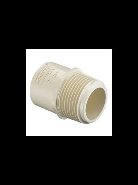 SPEARS CM-2000-S 2" CPVC GOLD MALE ADAPTER ALL PLASTIC 4136-020