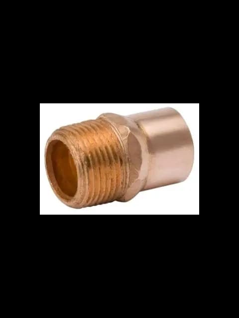2" X 1-1/4" Copper Male Adapter