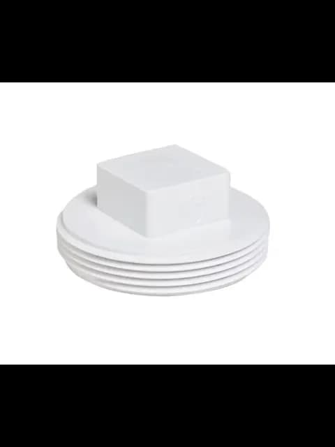 DWV LP106-080 8 PVC DWV CLEANOUT PLUG ONLY MPT