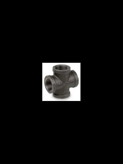 1-1/2" Ductile Iron Screwed Cross