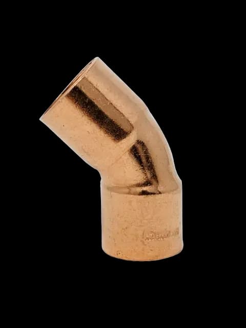 4" Copper 45 Elbow