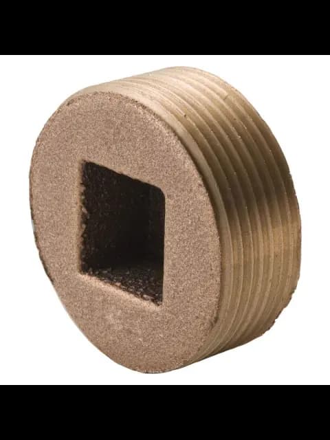 BF B-CSP11 4" BRASS COUNTERSUNK PLUG