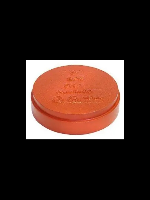 2-1/2" Grooved Cap