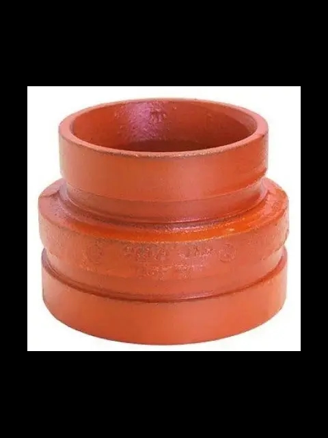 2-1/2" X 2" Grooved Concentric Reducer