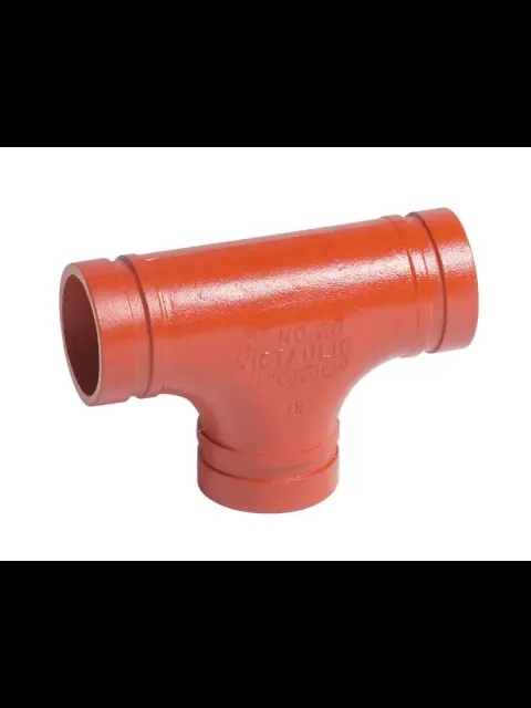 2-1/2" Grooved Long Tee