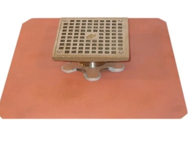 2" No Hub Tile Deck Drain Body Only