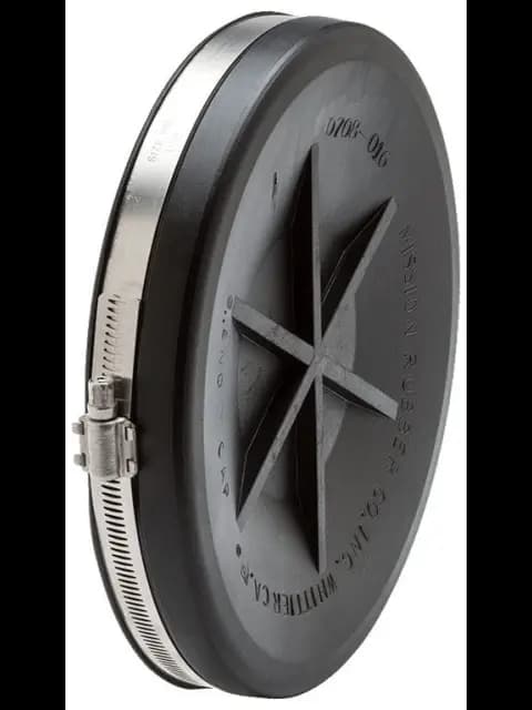 CAP END MISSION RUBBER 0703017 3"