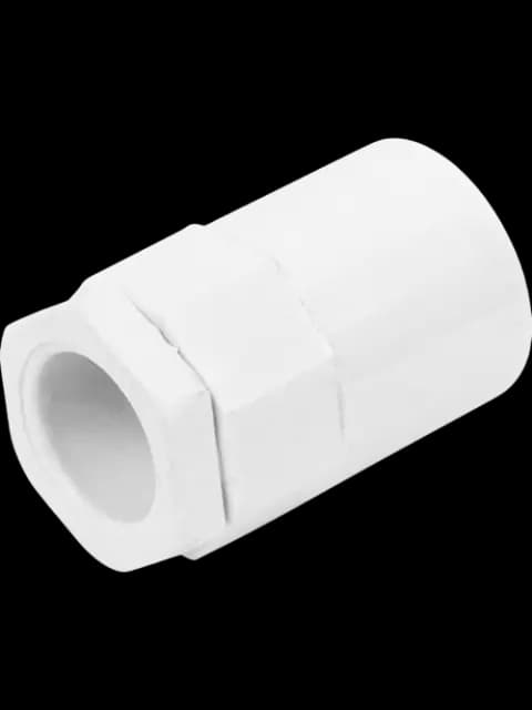 FEMALE; 3 INCH X 3 INCH; 3 INCH IPS,SOLVENT WELD SOCKET X 3 INCH FIP,END CONNECTION; 40 S SCHEDULE;,INJECTION MOLDED PVC MATERIAL; ASTM,D1784 MATERIAL SPECIFICATION; 140,DEG F TEMPERATURE RATING;,APPLICATION WATER; 435 MODEL;,APPROXIMATE WEIGHT 0.59 LB