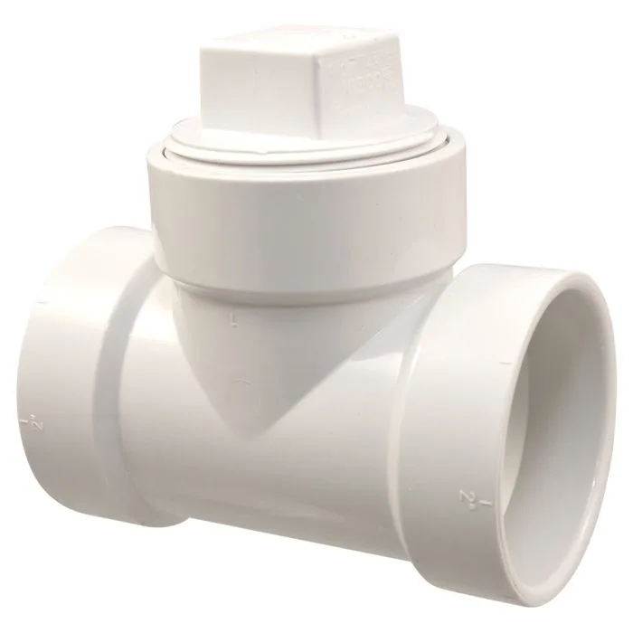 1-1/2" PVC DWV Cleanout Tee W/Plug