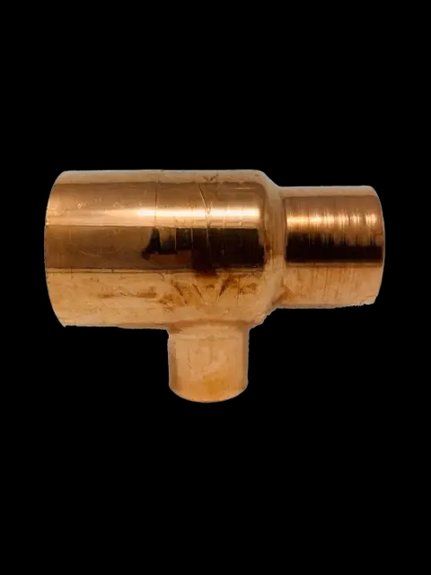 1-1/2" X 3/4" X 1/2" Copper Reducing Tee