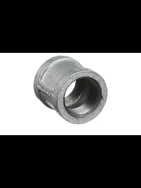 2-1/2" Galvanized Malleable Coupling